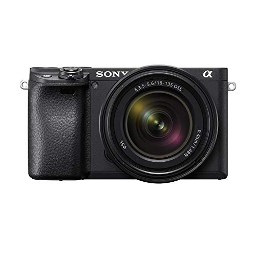 Black Compact APS-C Mirrorless Camera with 16-50mm Lens Q875566