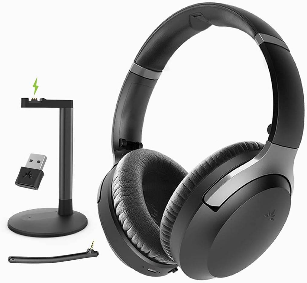 Multipoint Bluetooth Headphones with Detachable Boom Microphone Z97137