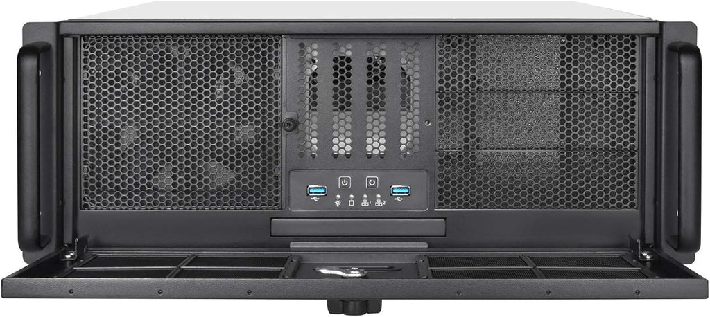4U Rackmount Server Chassis with 3 X 5.25 Front Bays R11521