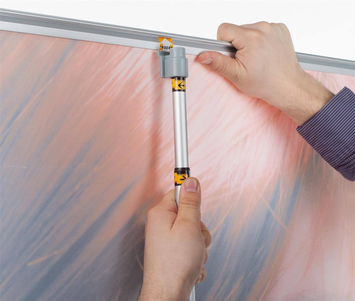 Roll Up Banner Stand with Hard Carry Case K3774
