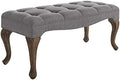 Linen Nailhead Bedroom Bench F50538