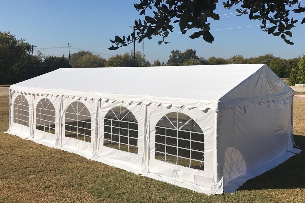 White Fire Retardant PVC Party Tent N7033