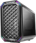 Black/Red Aluminum ATX Mid Tower Computer Case Q202