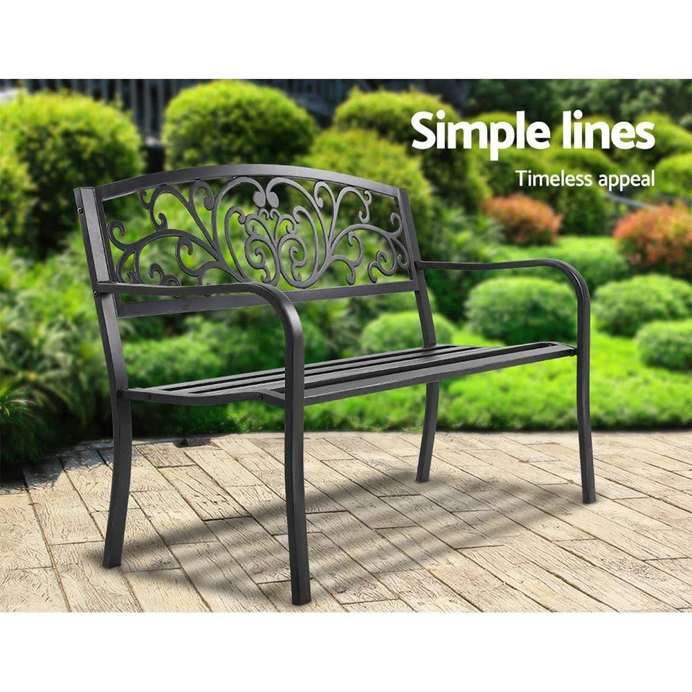 Cast Iron Garden Bench S11262