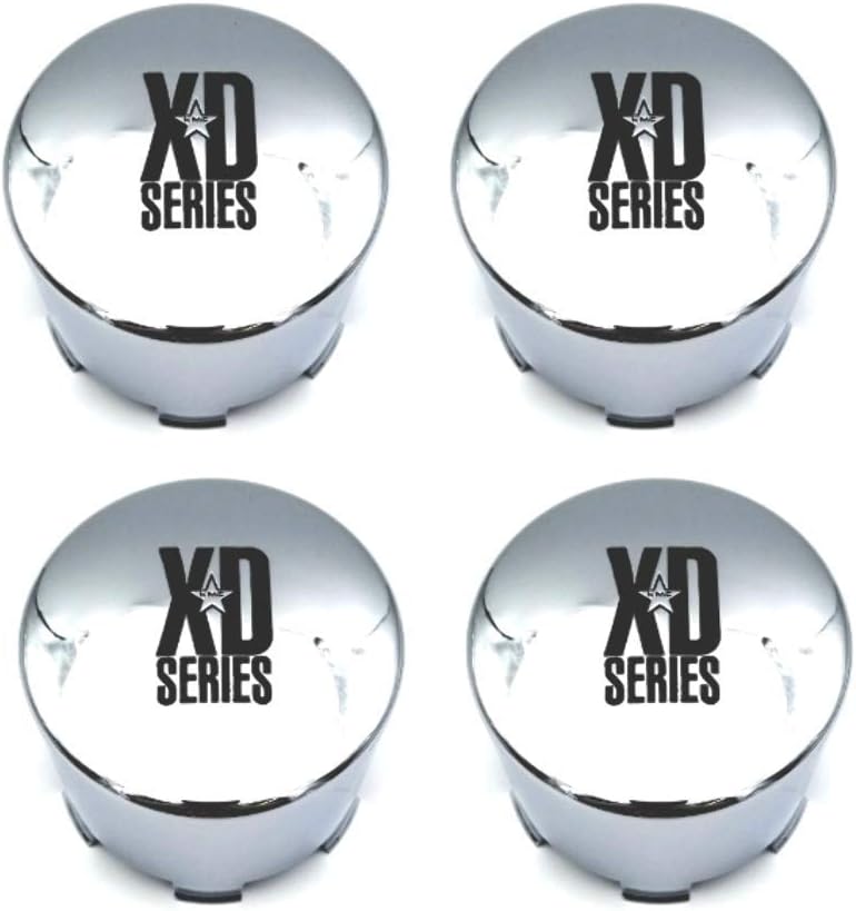 4 Pack 8 Lug Chrome Center Cap Y25057