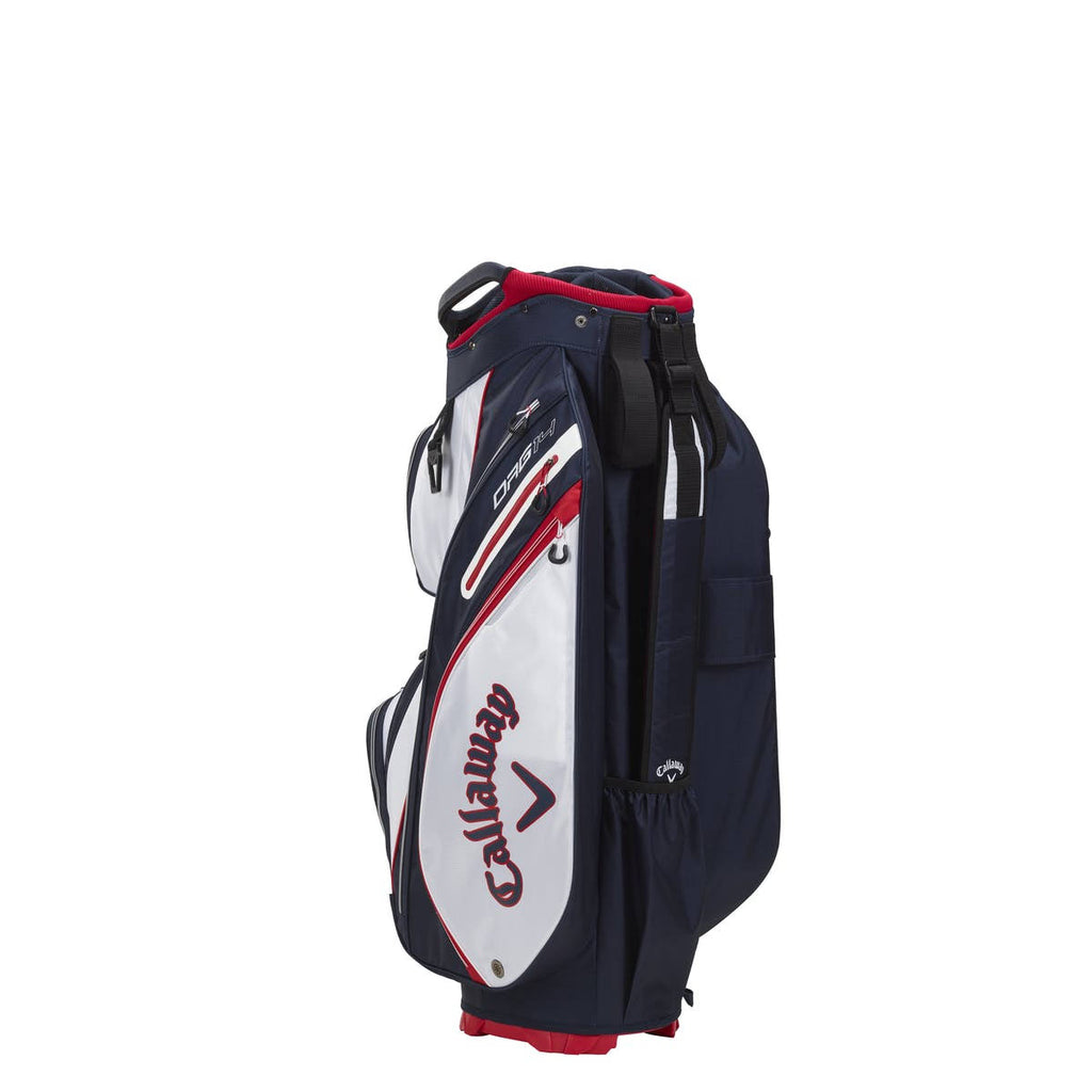 Golf Cart Bag White Navy Flag F671