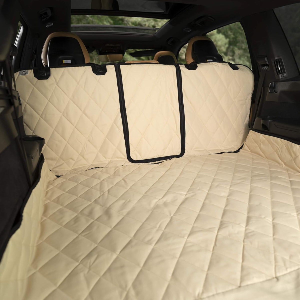 Washable Waterproof Nonslip Pet Cargo Liner X-Large Tan I109