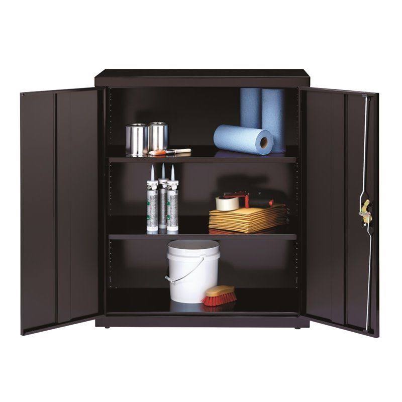 Black Storage Cabinet T36190