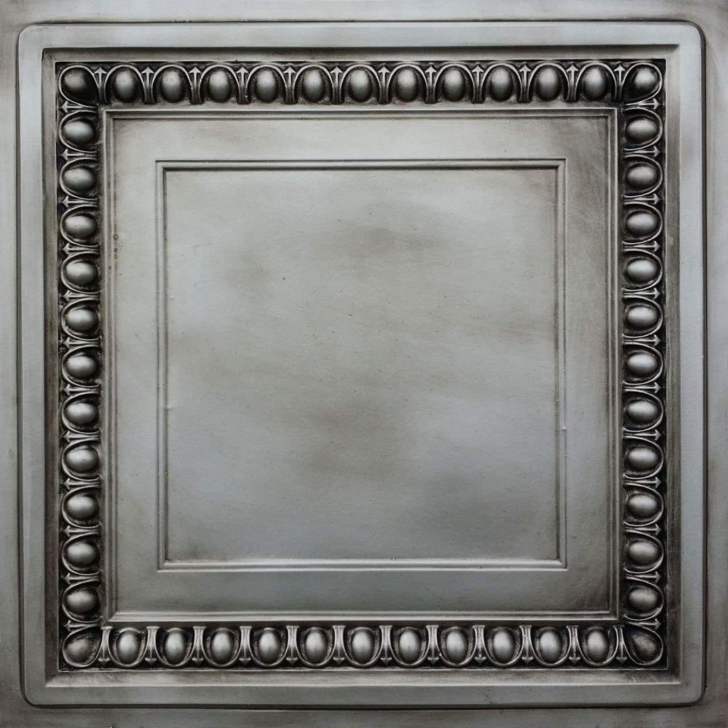 PVC 2' x 2' Glue-up or Lay-in Ceiling Tile, White Matte, 25 V5347
