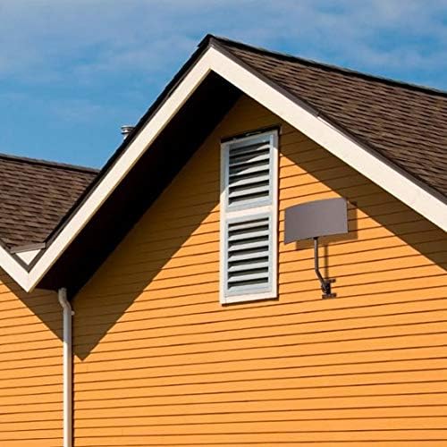 Amplified Indoor/Outdoor TV Antenna, 75-Mile Range, 4K-Ready HDTV Z206