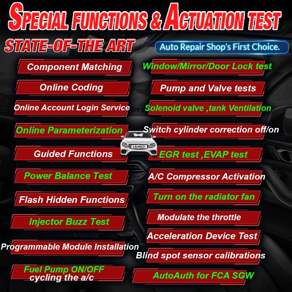 Bidirectional Full System Automotive Diagnostic Scanner V235