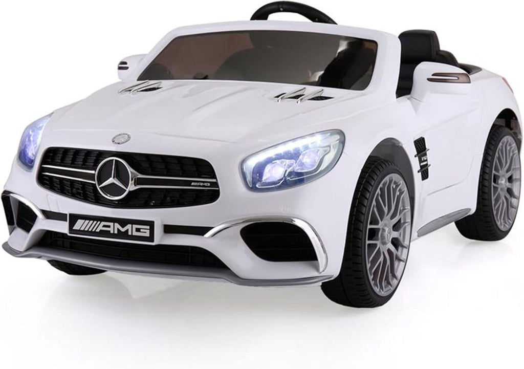 12V Kids Ride On Car with Remote Control in White A203849