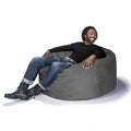 MicroSuede Charcoal Large Classic Bean Bag R87507
