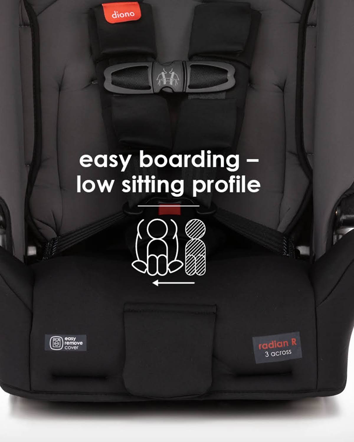 Gray Convertible Car Seat E311459