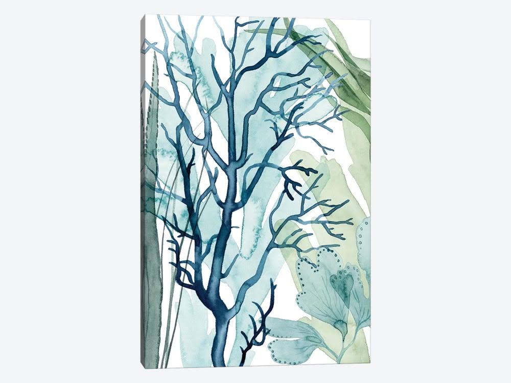 Canvas Wall Decor Prints Sea Leaves I Coral Art Z551323
