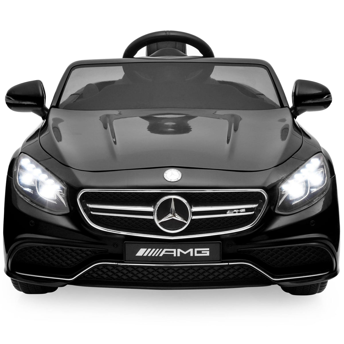 12V Kids Ride-On Car with Parent Control, MP3, 3 Speeds - Black G3265
