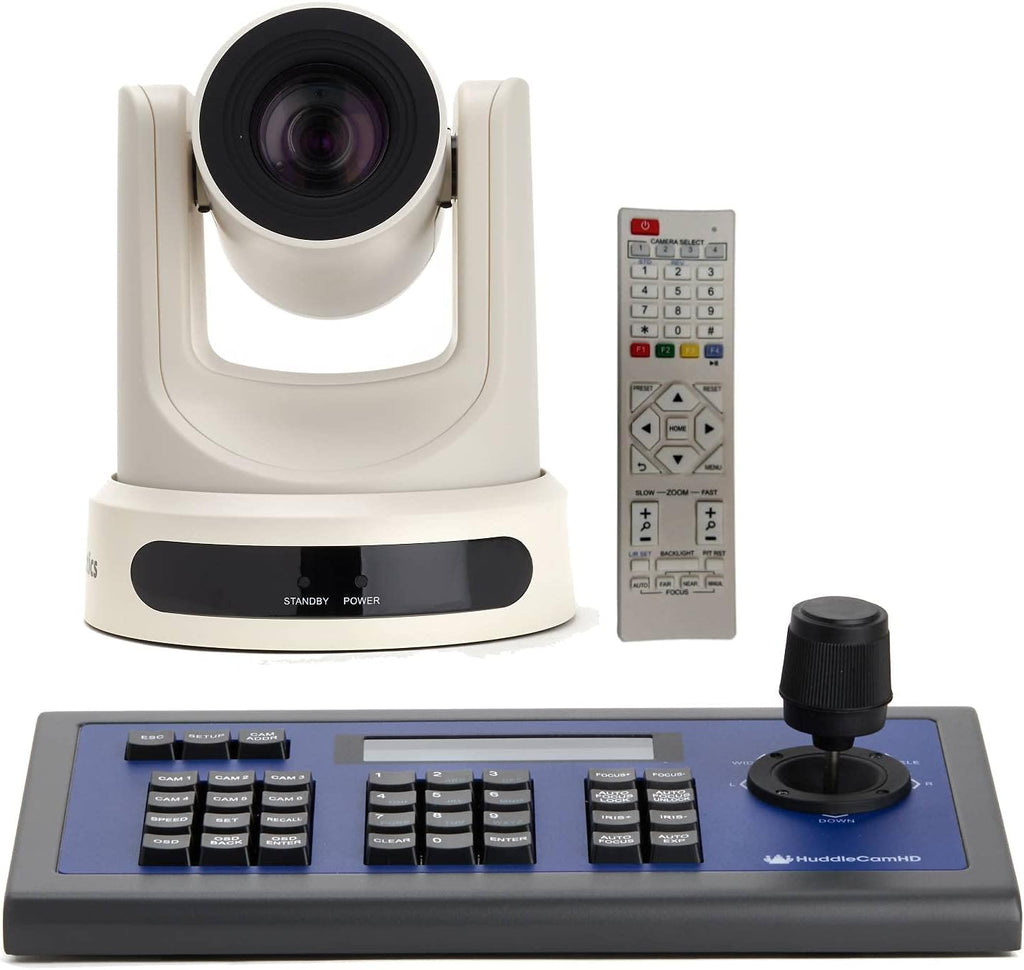 Grey SDI Live Streaming Broadcast Camera and Serial PTZ Joystick H1508