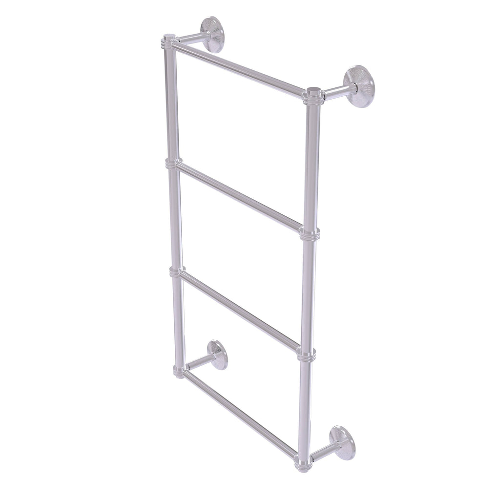 36 inch 4 Tier Matte Black Ladder Towel Bar O65304