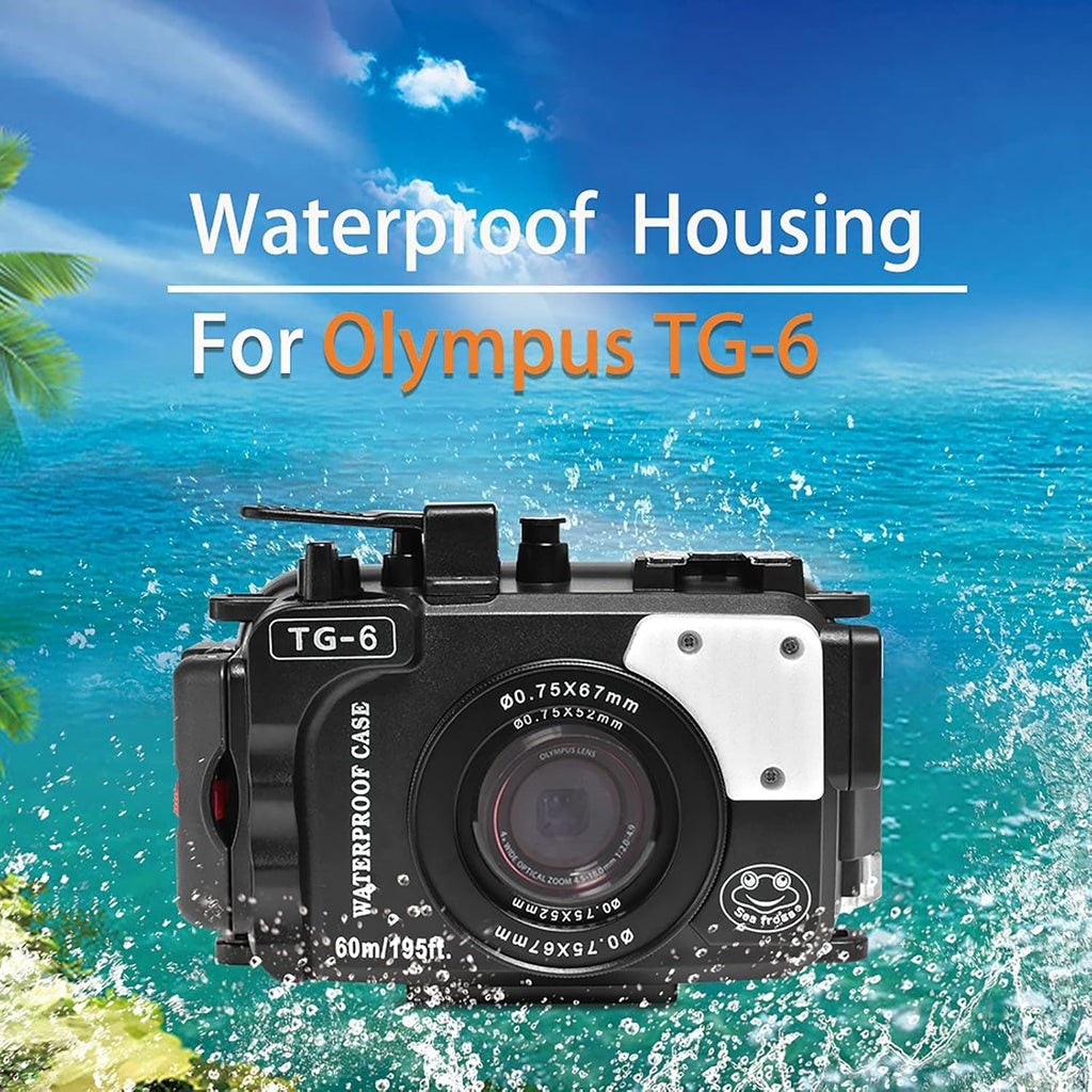 60m Underwater Camera Housing Diving Case C20891