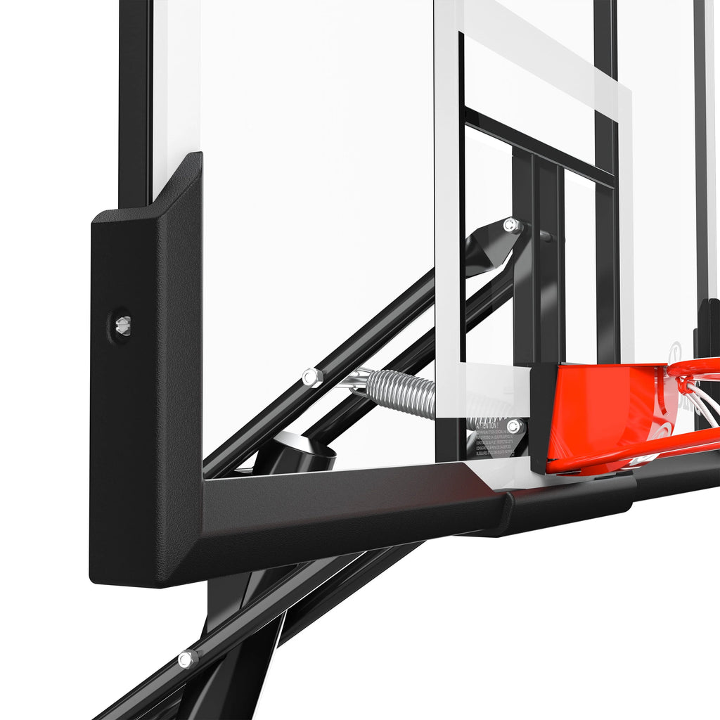 54 In. Shatter-proof Polycarbonate Portable Basketball Hoop V313