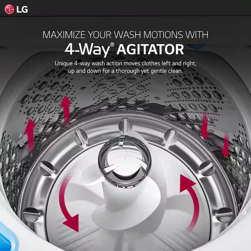 5.3 cu. ft. Top Load Washer with 4-way Agitator J694