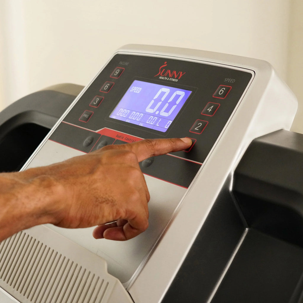 Electric Incline Treadmill with Bluetooth Speakers V842119