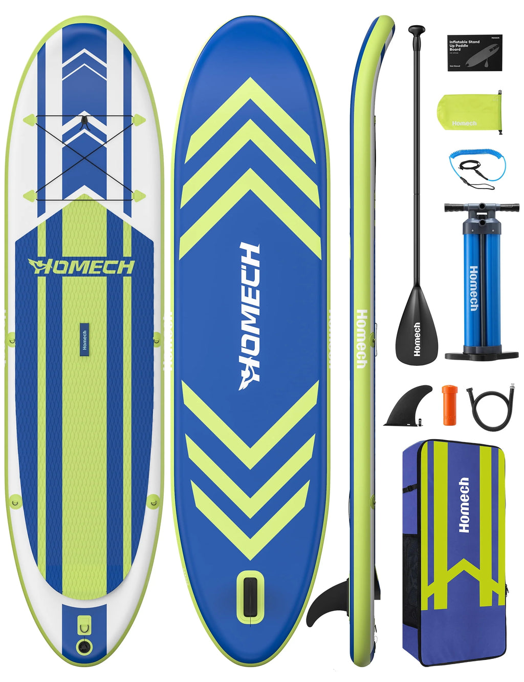 10.8 ft Inflatable Stand Up Paddle Board with Pump J733
