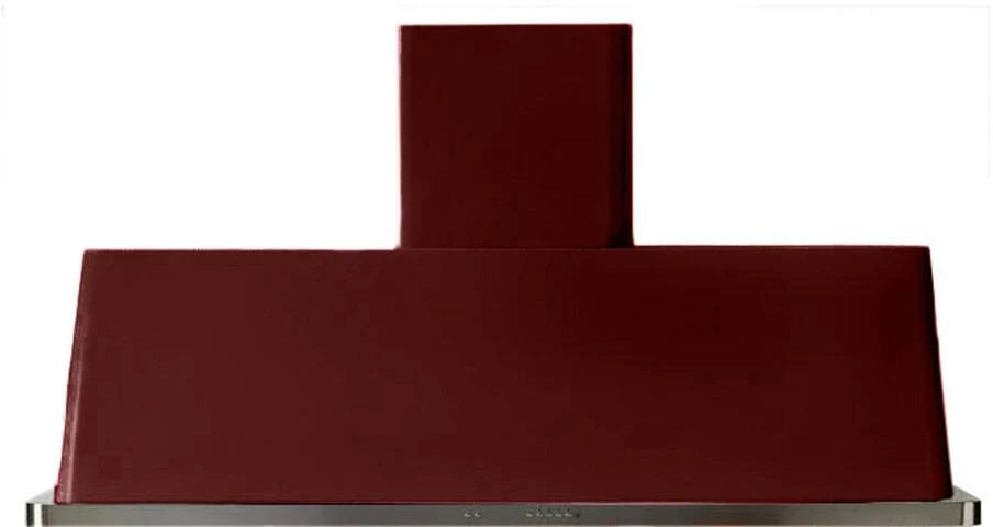 60 in. Burgundy Wall Mount Range Hood with 600 CFM Blower U4299