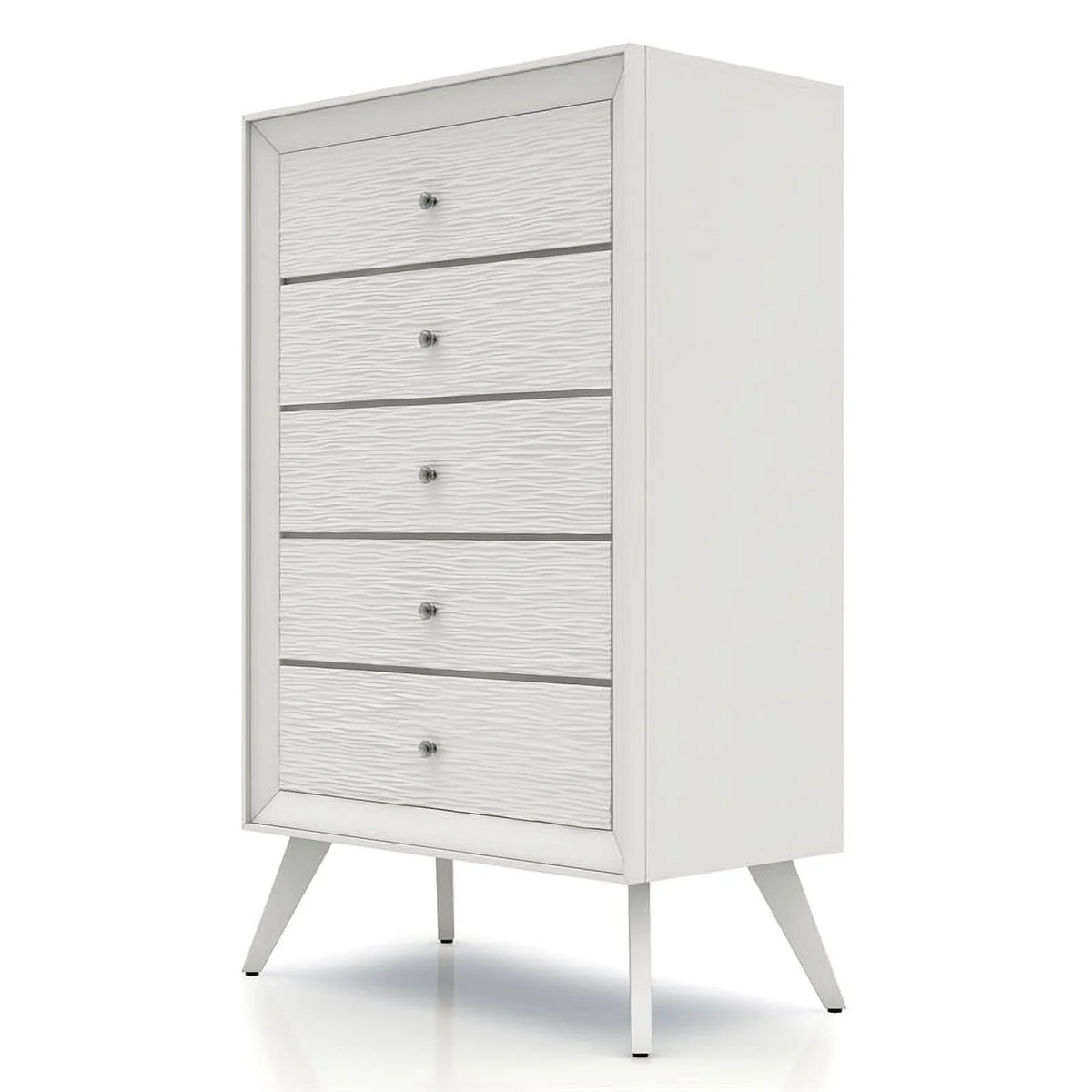 White Wood Bedroom Set 6pc King I524911