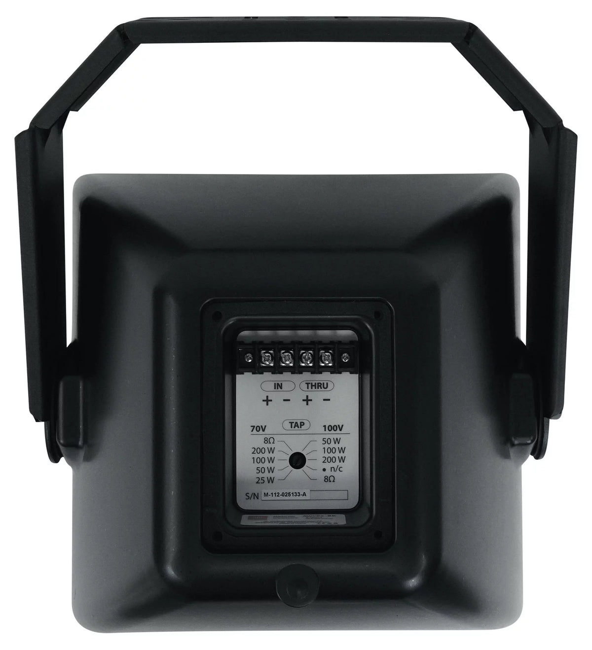 Black 8" Indoor/Outdoor Commercial Speakers Q24721