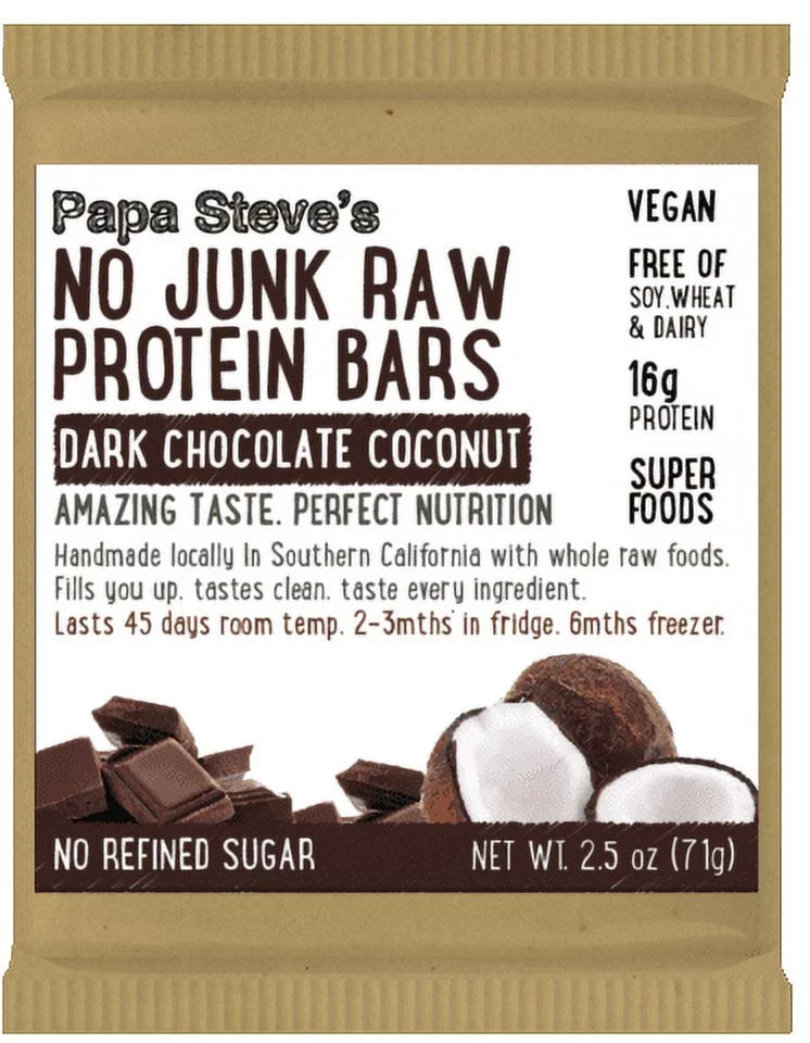 Dark Chocolate Coconut Protein Bar 10 Ct K636