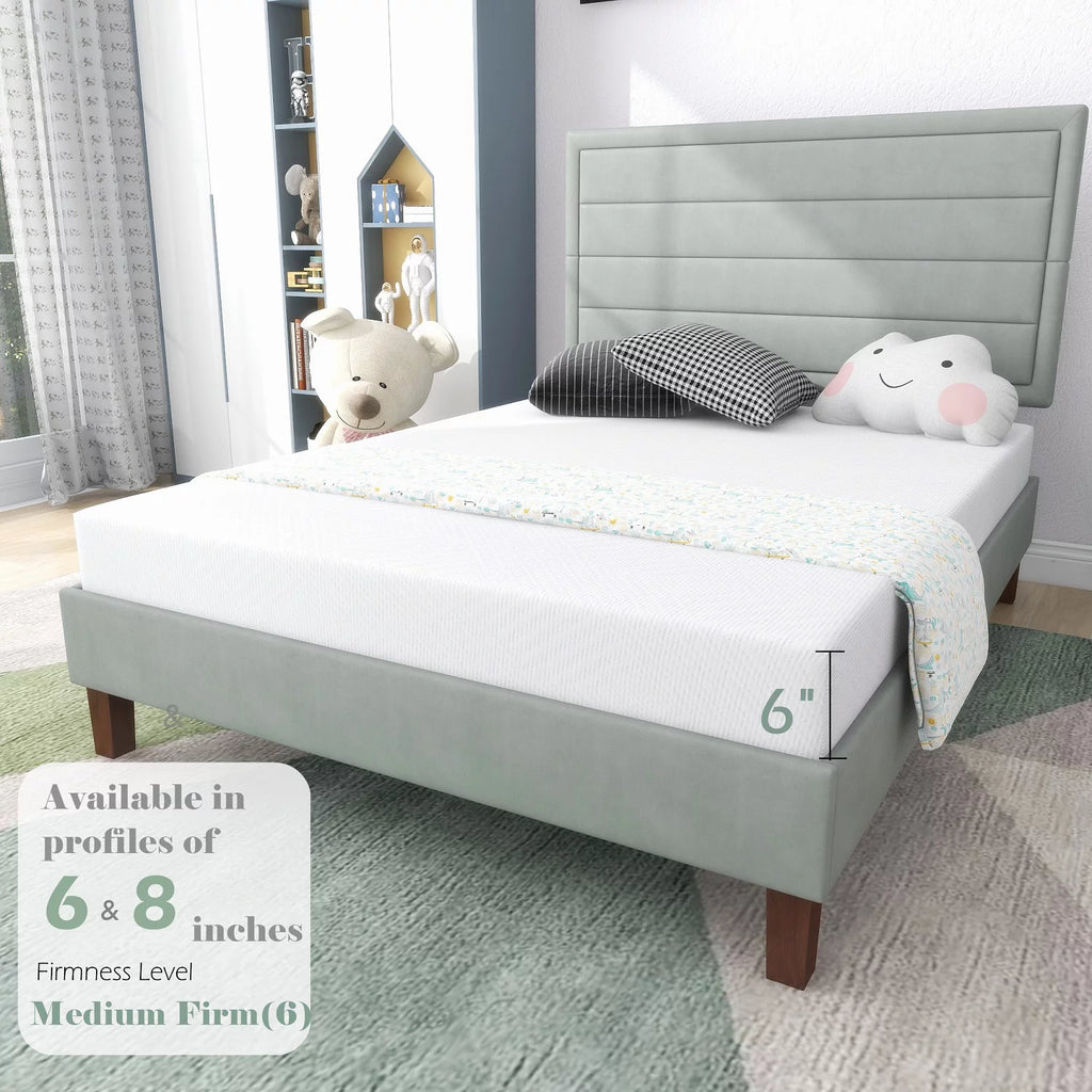 6 inch Medium Firm Memory Foam Mattress R987298