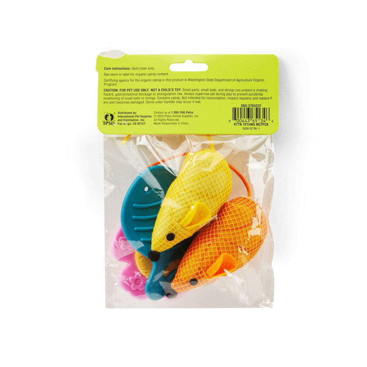 Kitten Teething Toy Multipack F20464