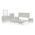 White Wood Bedroom Set 6pc King I524911