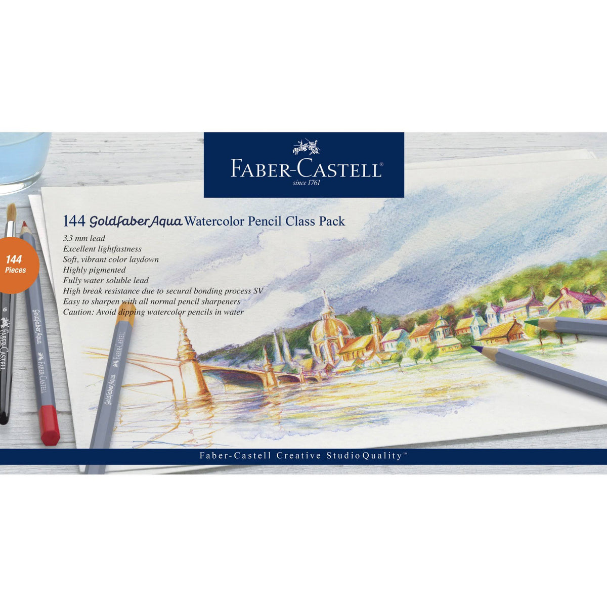 Watercolor Pencil Classpack of 144 C3528