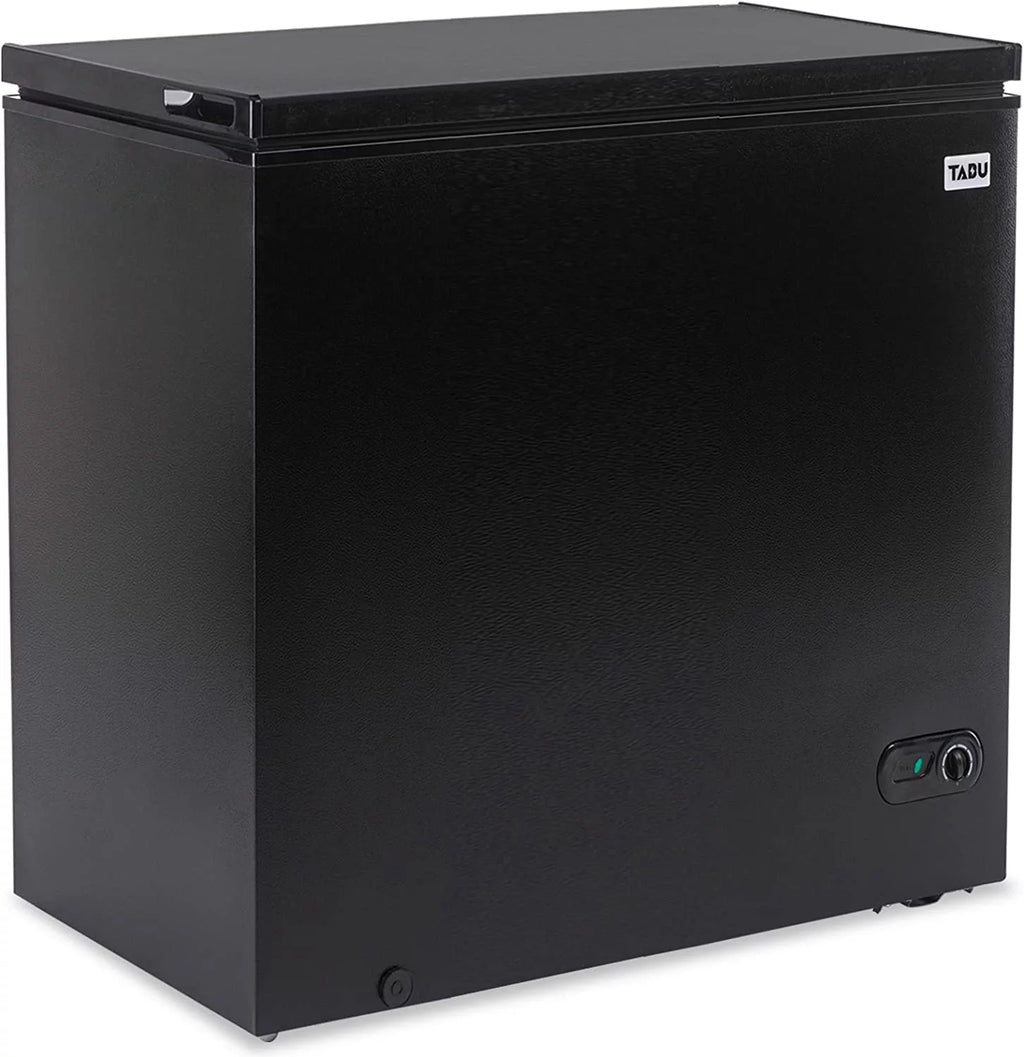 10.0 Cu Ft Black Chest Freezer with Removable Basket Z573287