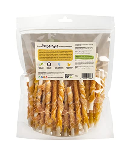 Chicken Wrapped Rawhide Natural Dog Treats 16 oz R968723