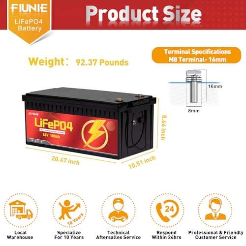 12V 100Ah LiFePO4 Deep Cycle Battery with Bluetooth K4630