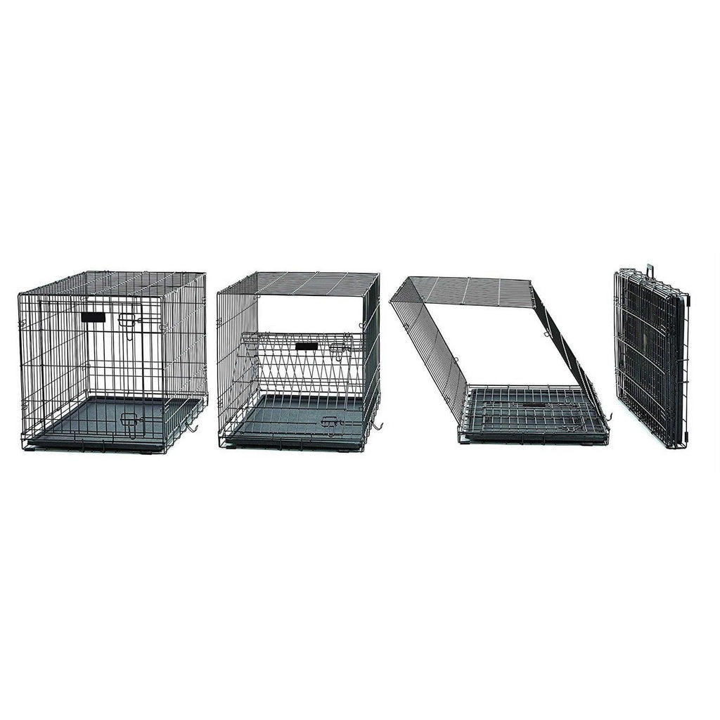 Double Door Dog Crate D381457