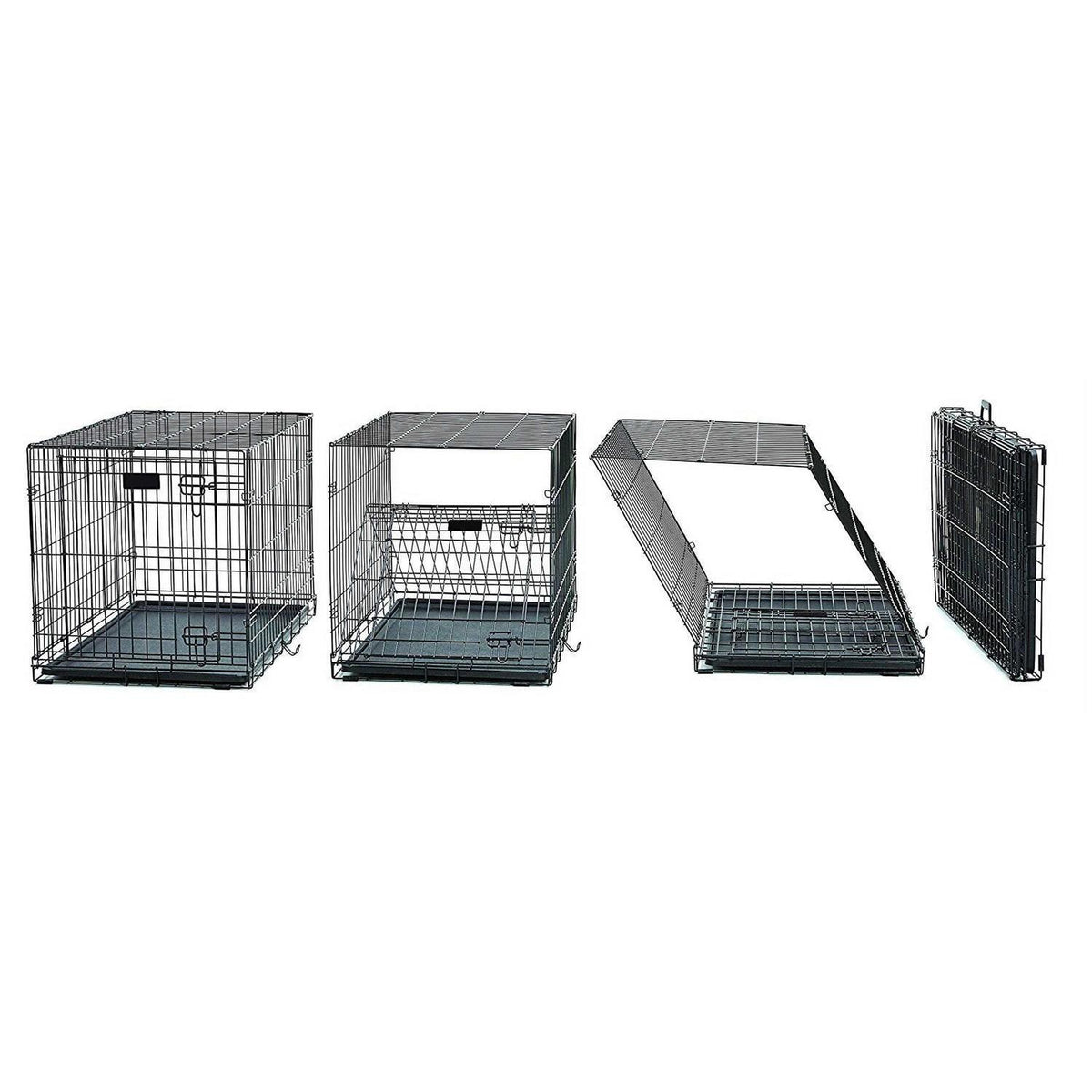 Double Door Dog Crate D381457