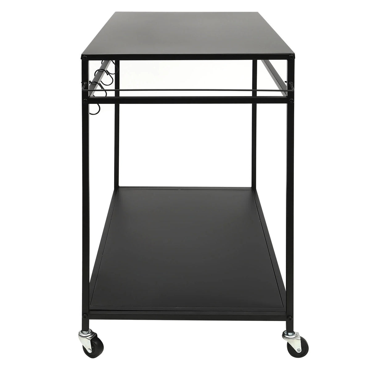 Outdoor Grill Cart with Storage and Spice Rack T81596