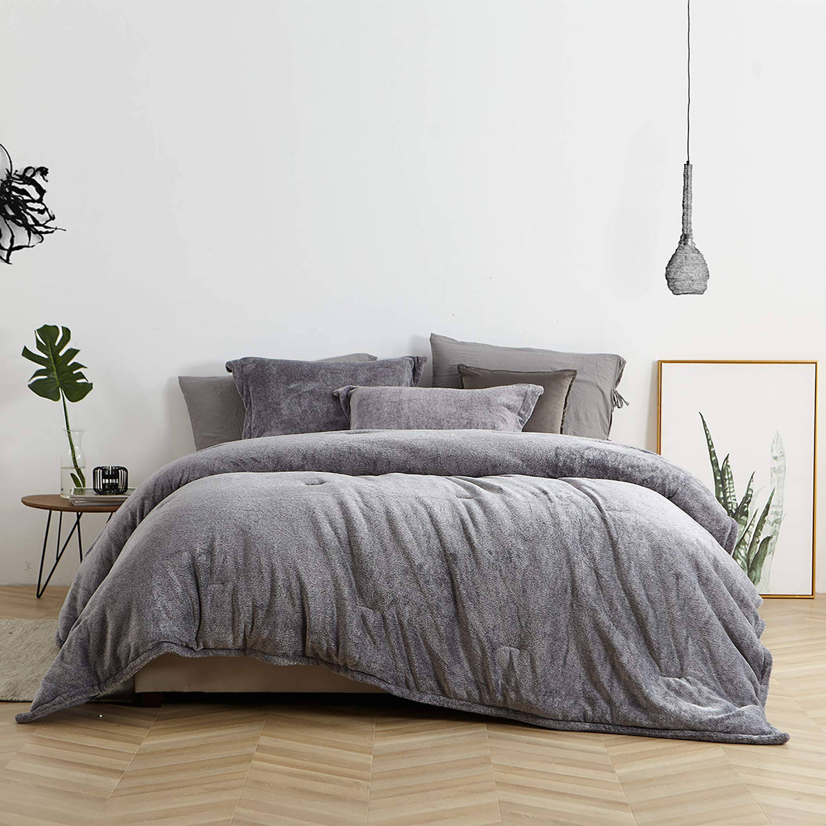 Slate Black Twin XL Comforter O5078
