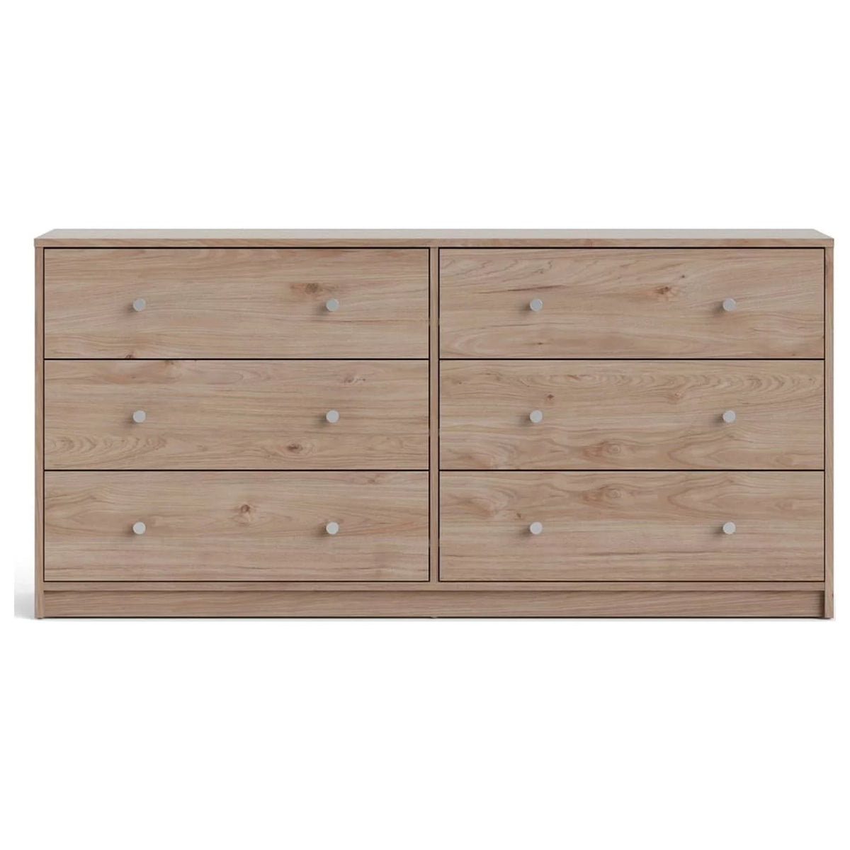 6 Drawer Double Dresser J28001