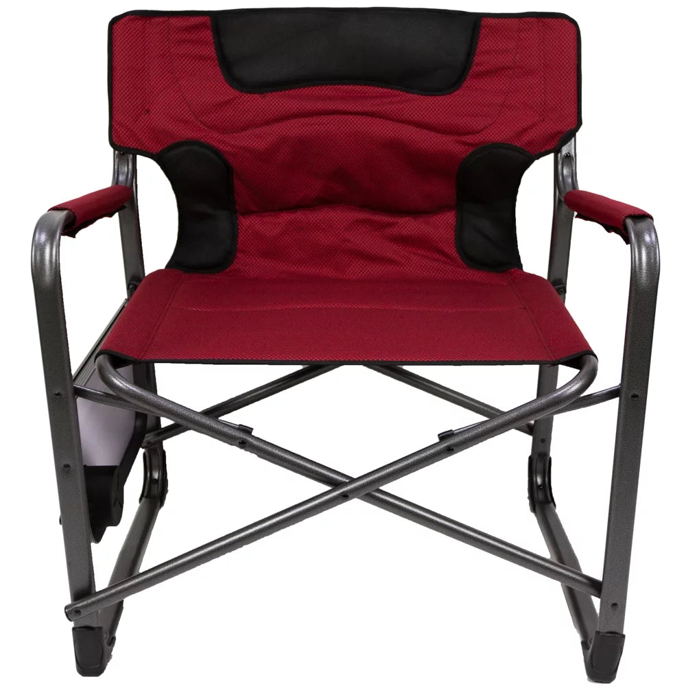 Camping Director Chair XXL Red S757740