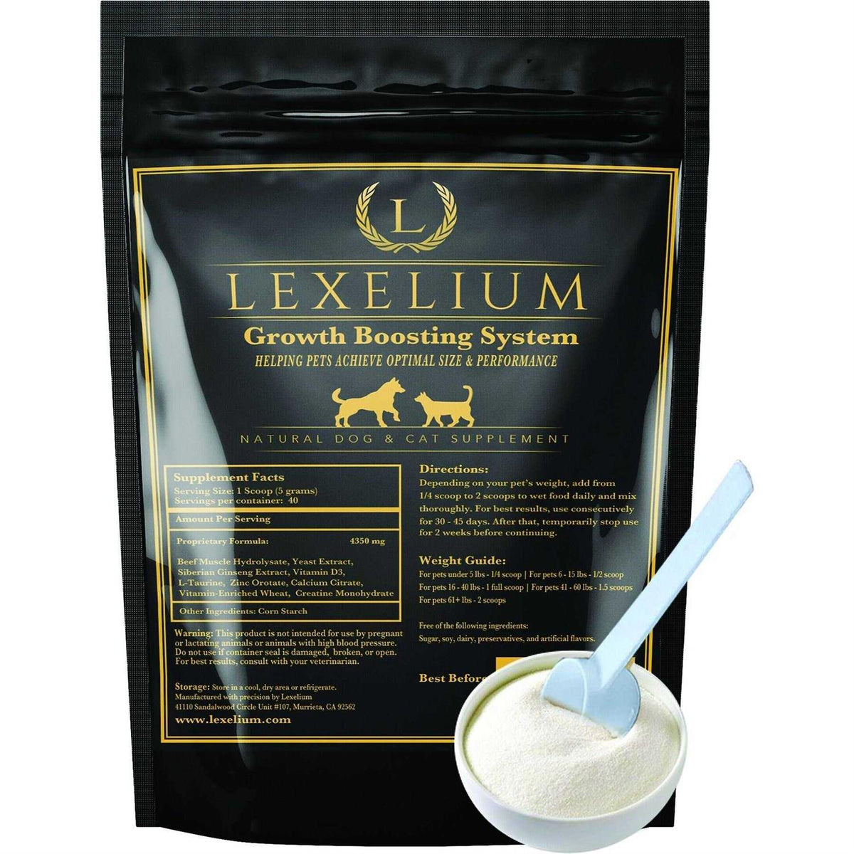 Weight Gainer Supplement for Dogs & Cats Q53585