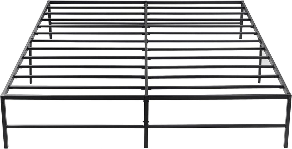 16 Metal Platform Tall Bed Frame King Size O692