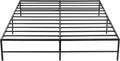 16 Metal Platform Tall Bed Frame King Size O692