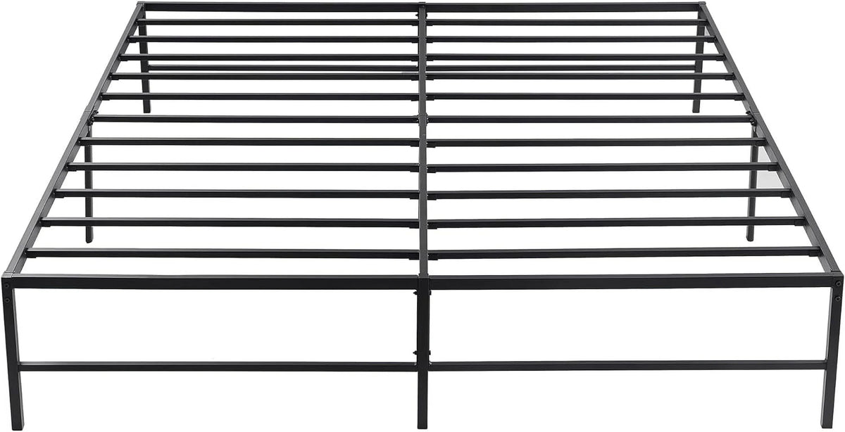 16 Metal Platform Tall Bed Frame King Size O692