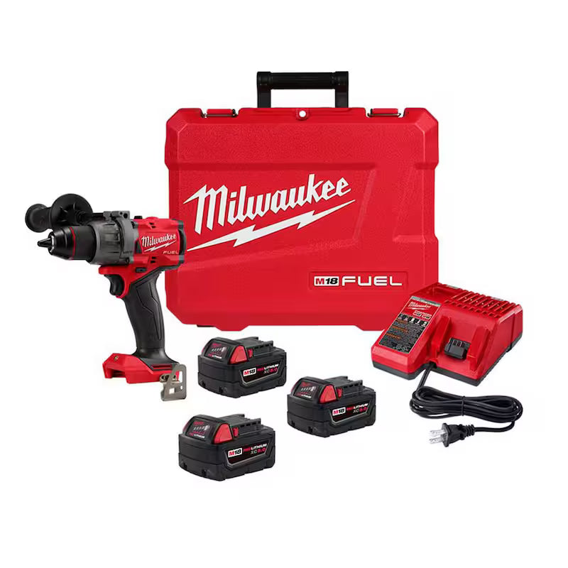 18-V Lithium-Ion Brushless Cordless Hammer Drill Driver Kit F962
