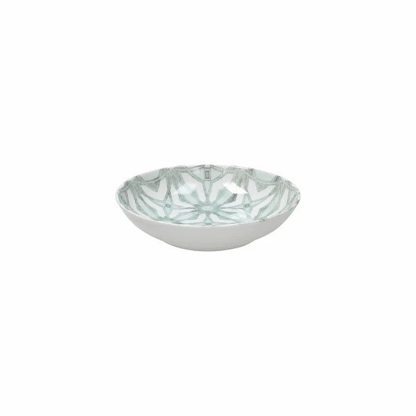 Teal 20cm Coupe Dessert Plate D552
